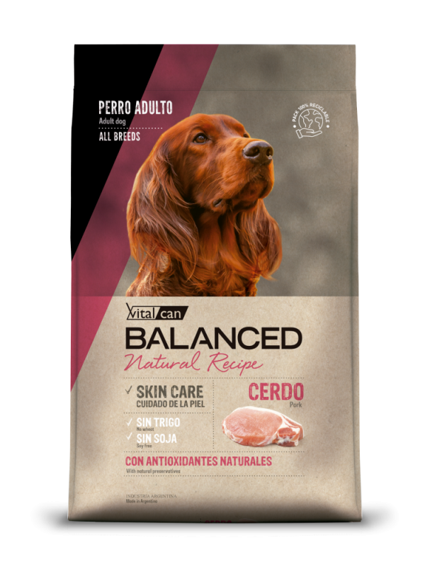 Balanced Natural Recipe Cerdo