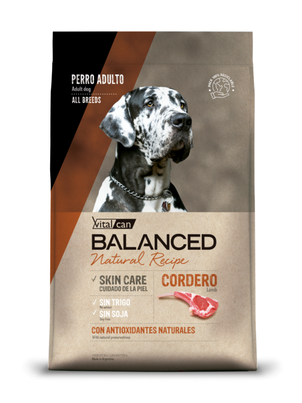 Balanced Natural Recipe Cordero