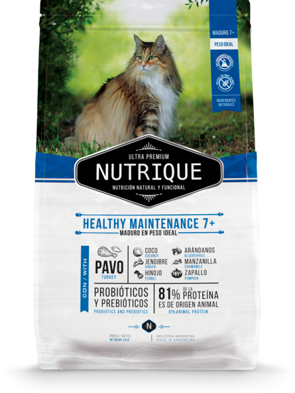 Nutrique Adult 7+ Cat Healthy Maint